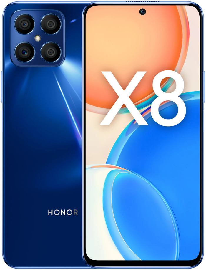 Смартфон Honor X8 6/128Gb синий океан