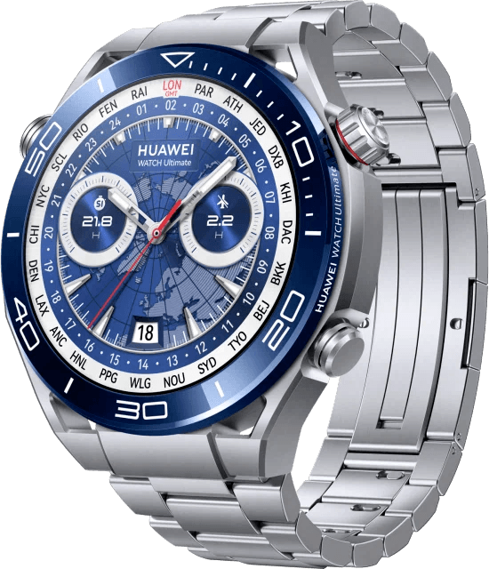 Смарт-часы Huawei Watch Ultimate 49 мм серебристый океан