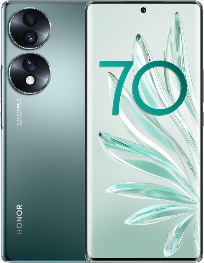 Смартфон Honor 70 8/128Gb зеленый