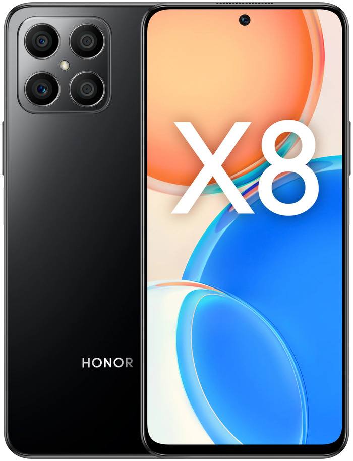 Смартфон Honor X8 6/128Gb полночный черный