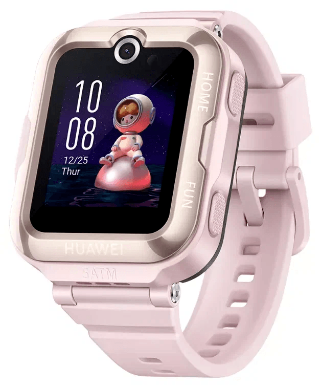 Детские смарт-часы Huawei Watch KIDS 4 Pro розовый ремешок