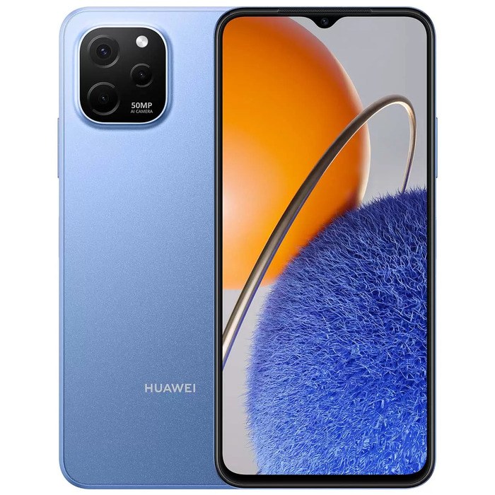 Смартфон HUAWEI nova Y61 4/64 Gb голубой сапфир