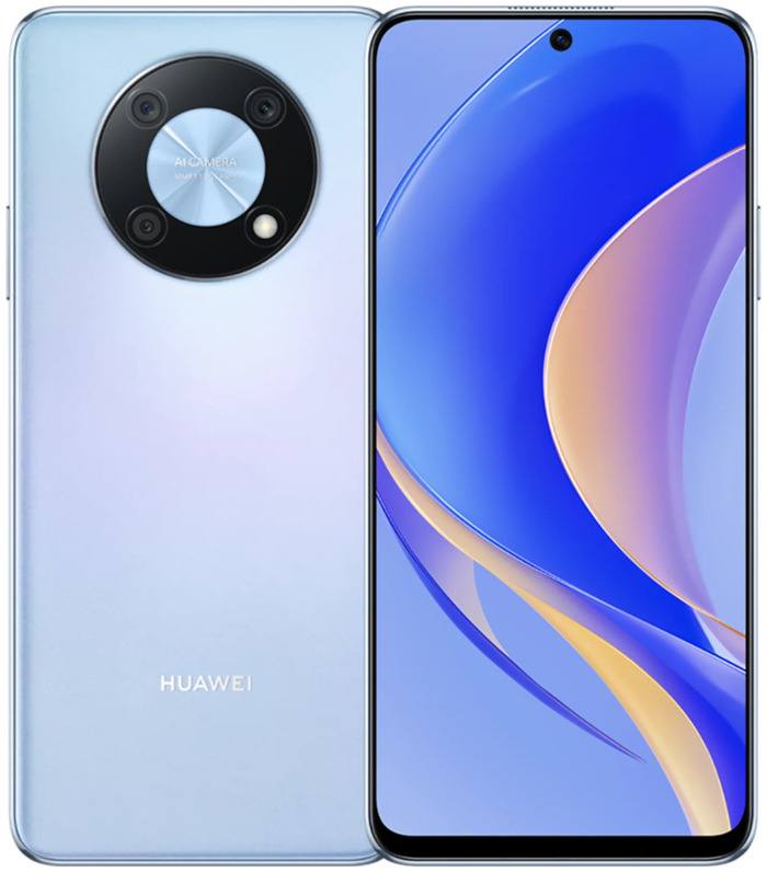 Смартфон HUAWEI nova Y90 4/128 Gb голубой кристалл